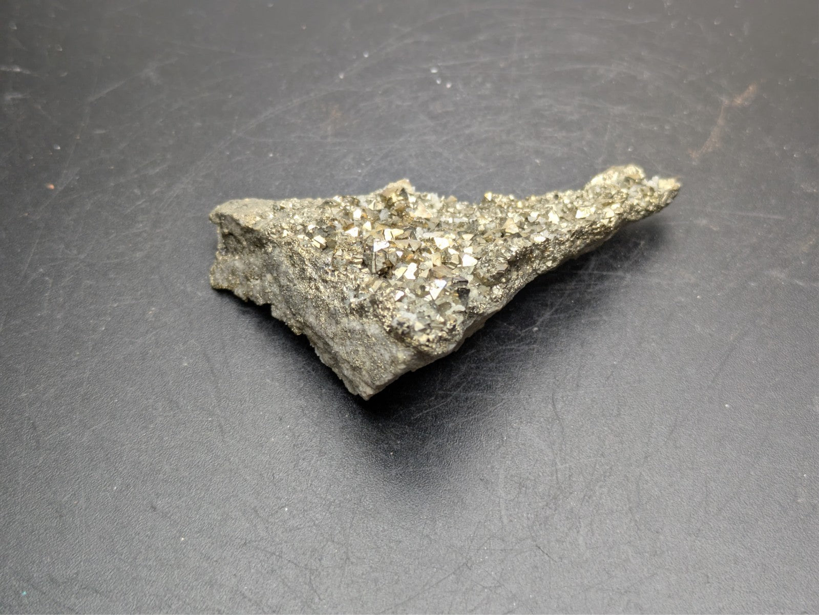 PYRITE- Huanzala Mine, Huallance, Bolognesi Province, Ancash, Peru- Sm Cabinet