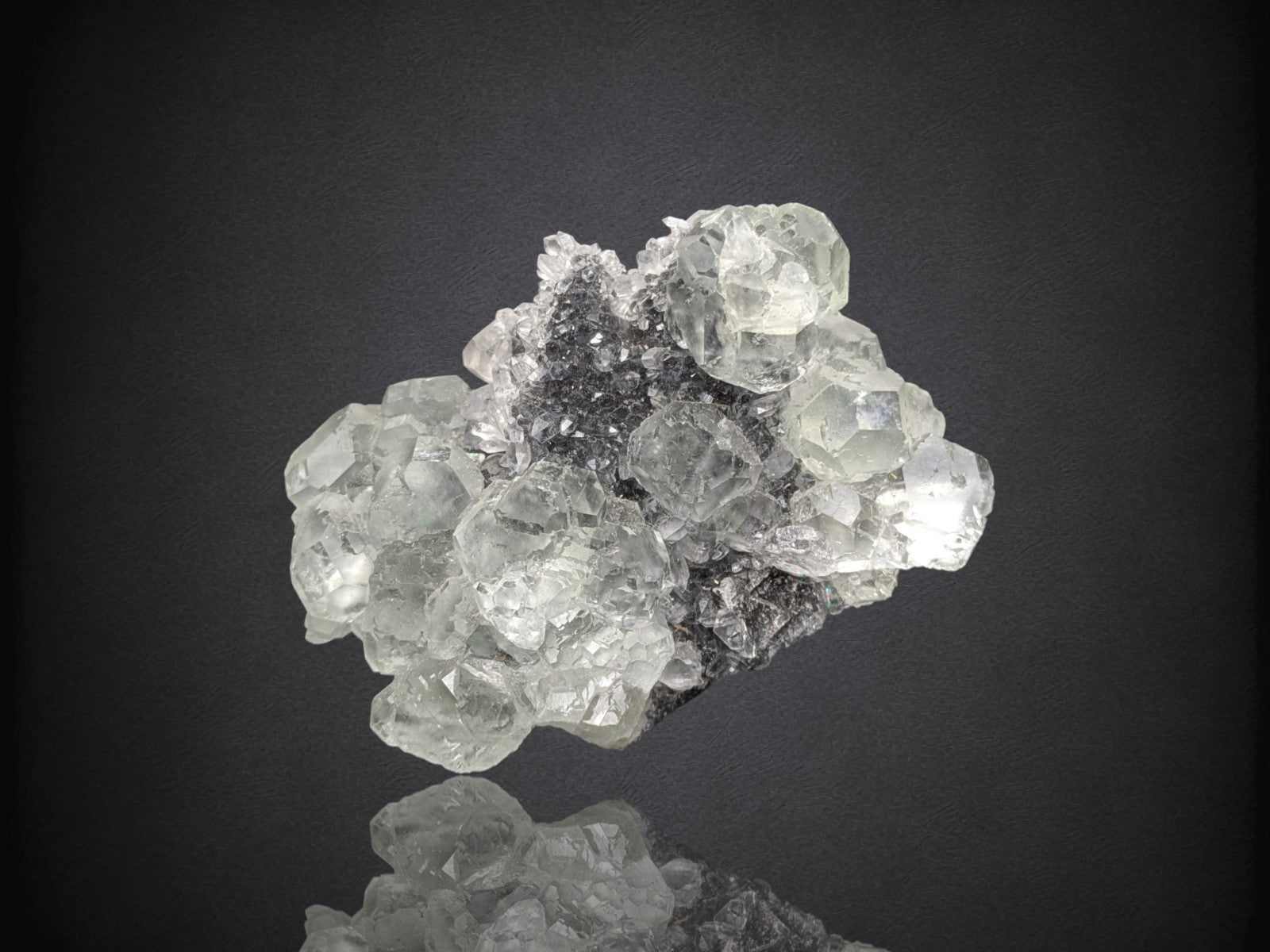 FLUORITE- Xianghualing Mine, Linwu Co, Chenzhou, Hunan, China- Cabinet