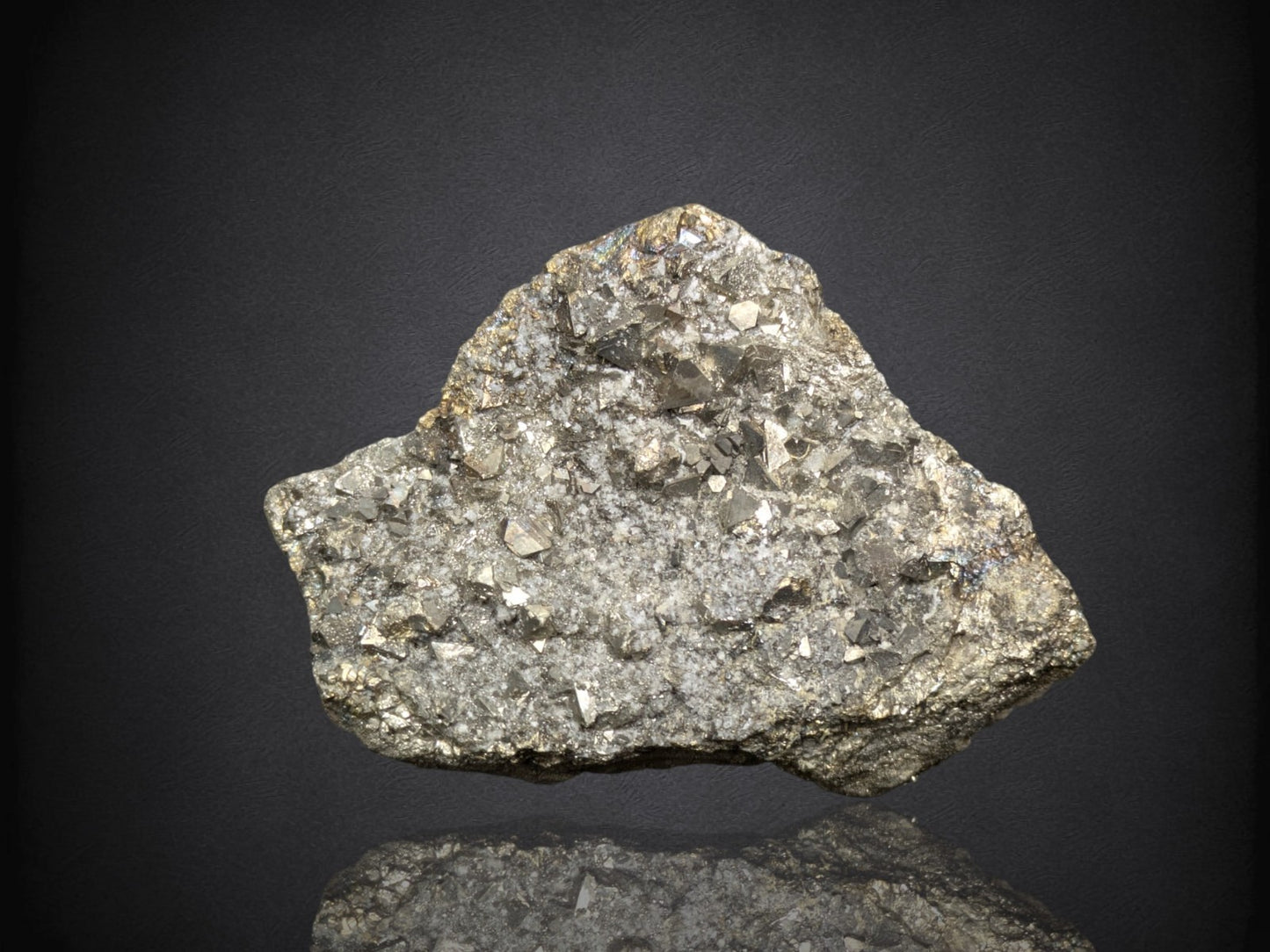 PYRITE- Huanzala Mine, Huallance, Bolognesi Province, Ancash, Peru- Sm Cabinet