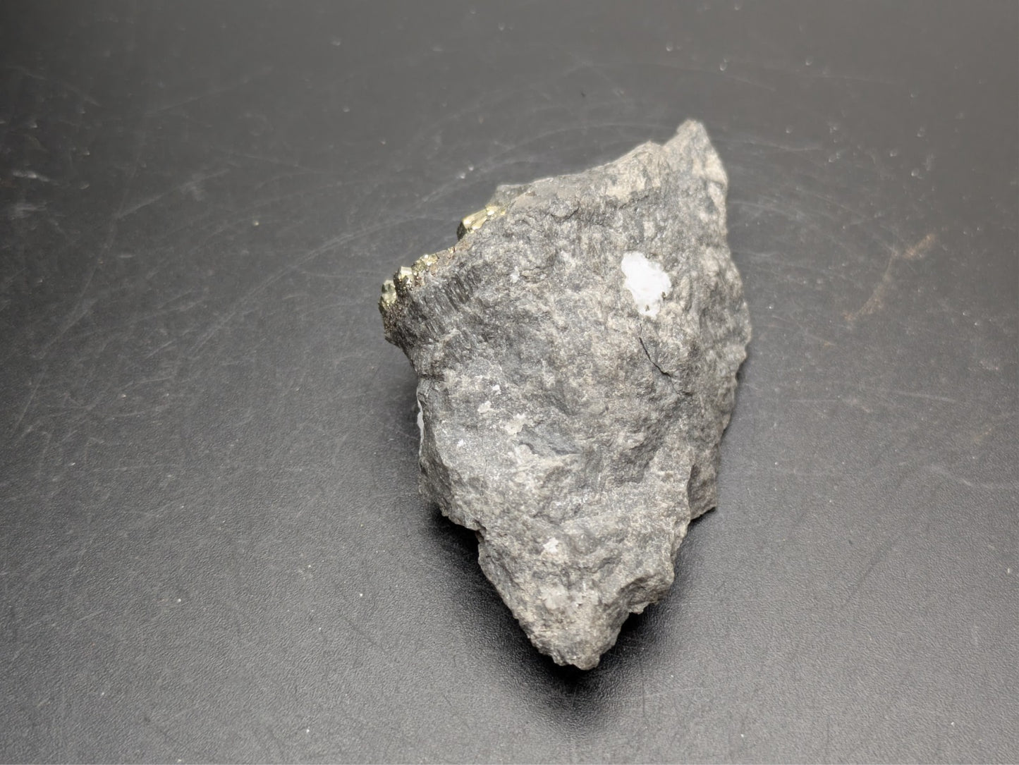 PYRITE- C.E. Duff & Son Quarry, Huntsville, Logan County, Ohio USA- Sm Cabinet