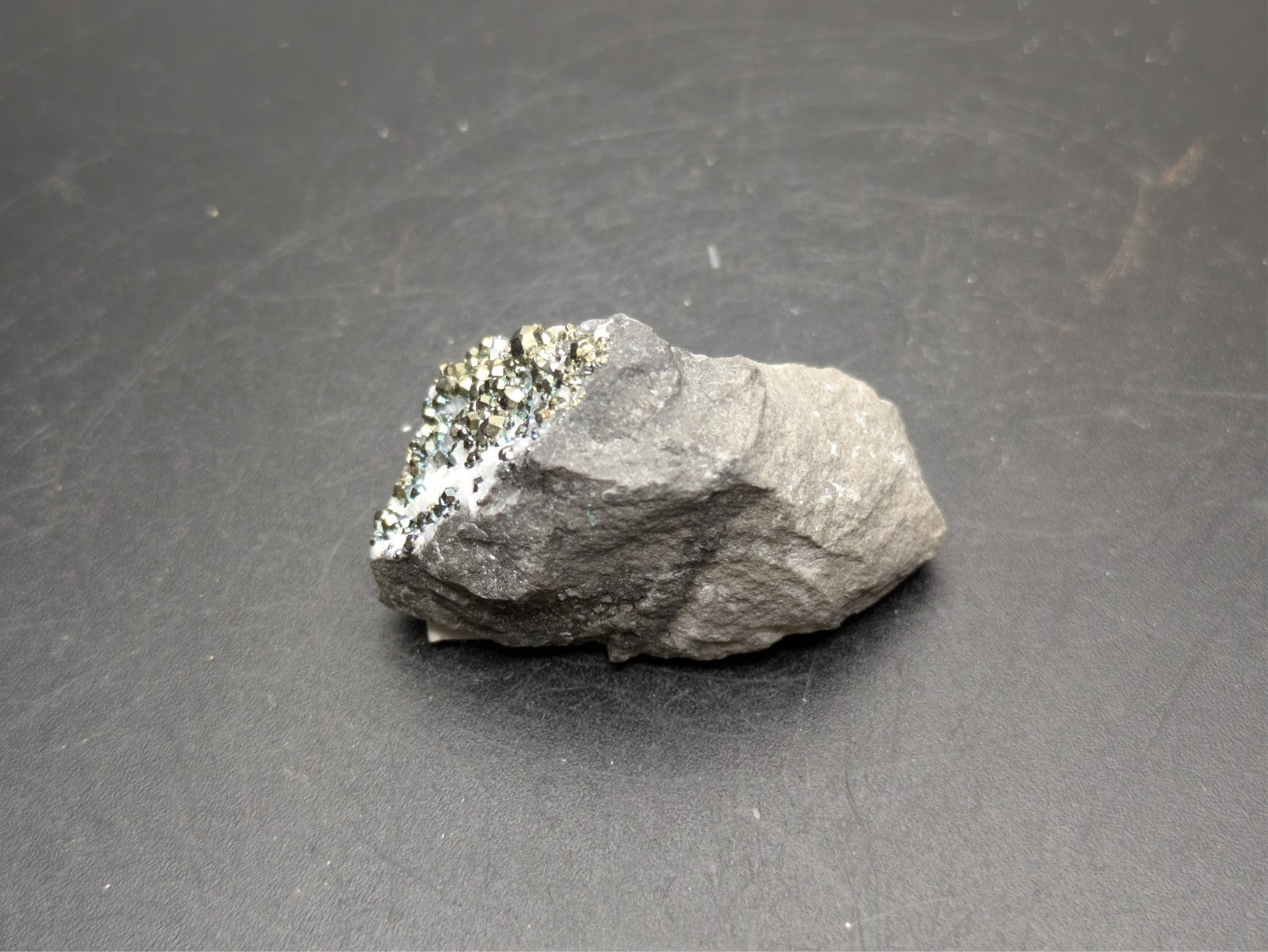 PYRITE- C.E. Duff & Son Quarry, Huntsville, Logan County, Ohio USA- Miniature