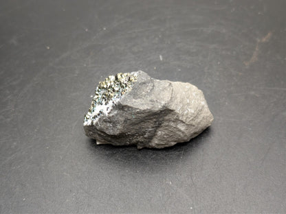 PYRITE- C.E. Duff & Son Quarry, Huntsville, Logan County, Ohio USA- Miniature