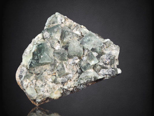 FLUORITE- Hidden Forest Pocket, Diana Marie Mine, Weardale, UK- Cabinet
