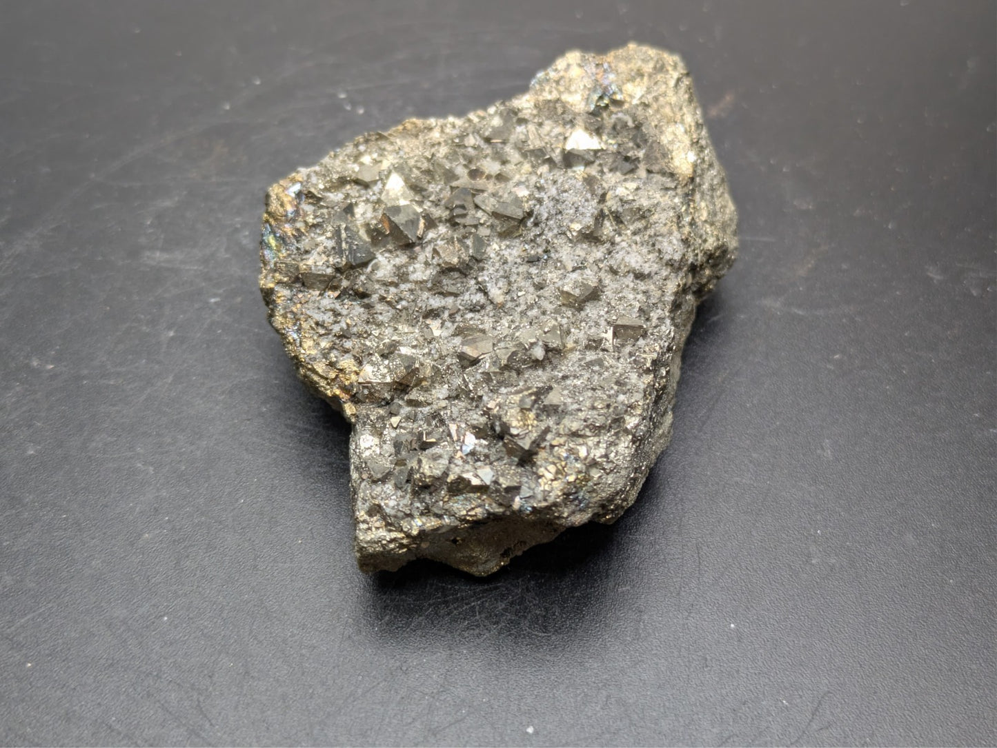 PYRITE- Huanzala Mine, Huallance, Bolognesi Province, Ancash, Peru- Sm Cabinet