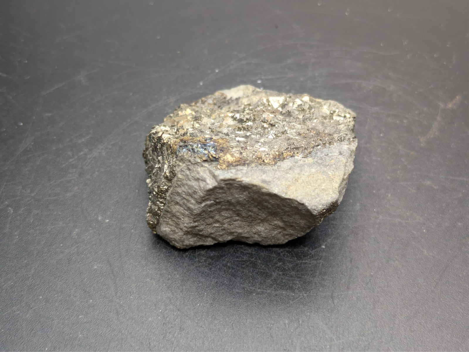 PYRITE- Huanzala Mine, Huallance, Bolognesi Province, Ancash, Peru- Sm Cabinet