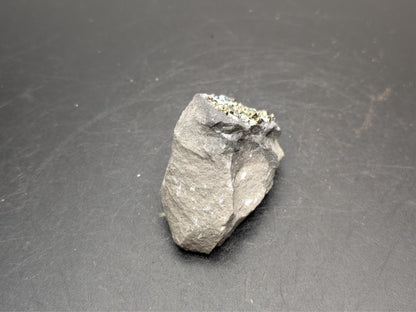 PYRITE- C.E. Duff & Son Quarry, Huntsville, Logan County, Ohio USA- Miniature