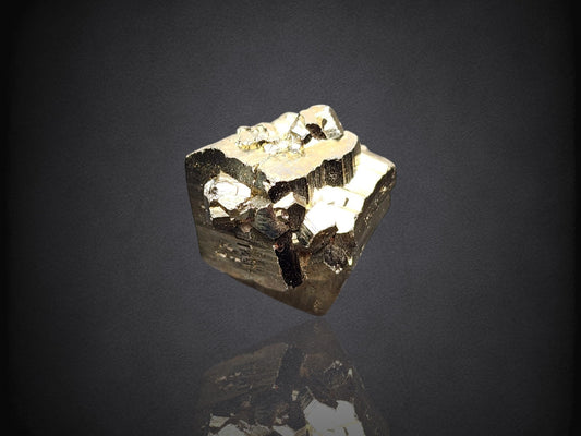 PYRITE-Avoca Quarry, Jefferson County, Kentucky, USA- Miniature
