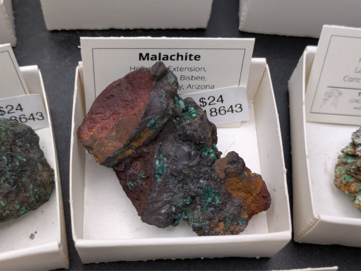 MALACHITE- Holbrook Extension, Lavendar Pit, Bisbee, AZ- Miniature