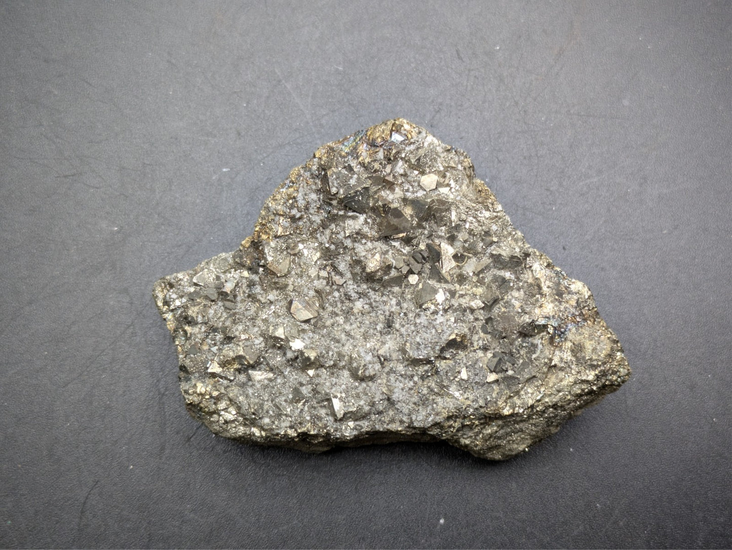 PYRITE- Huanzala Mine, Huallance, Bolognesi Province, Ancash, Peru- Sm Cabinet