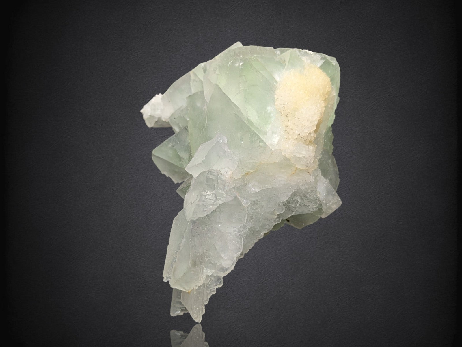 FLUORITE- Xianghualing Mine, Linwu Co, Chenzhou, Hunan, China- Cabinet