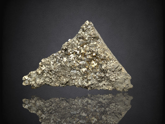 PYRITE- Huanzala Mine, Huallance, Bolognesi Province, Ancash, Peru- Sm Cabinet