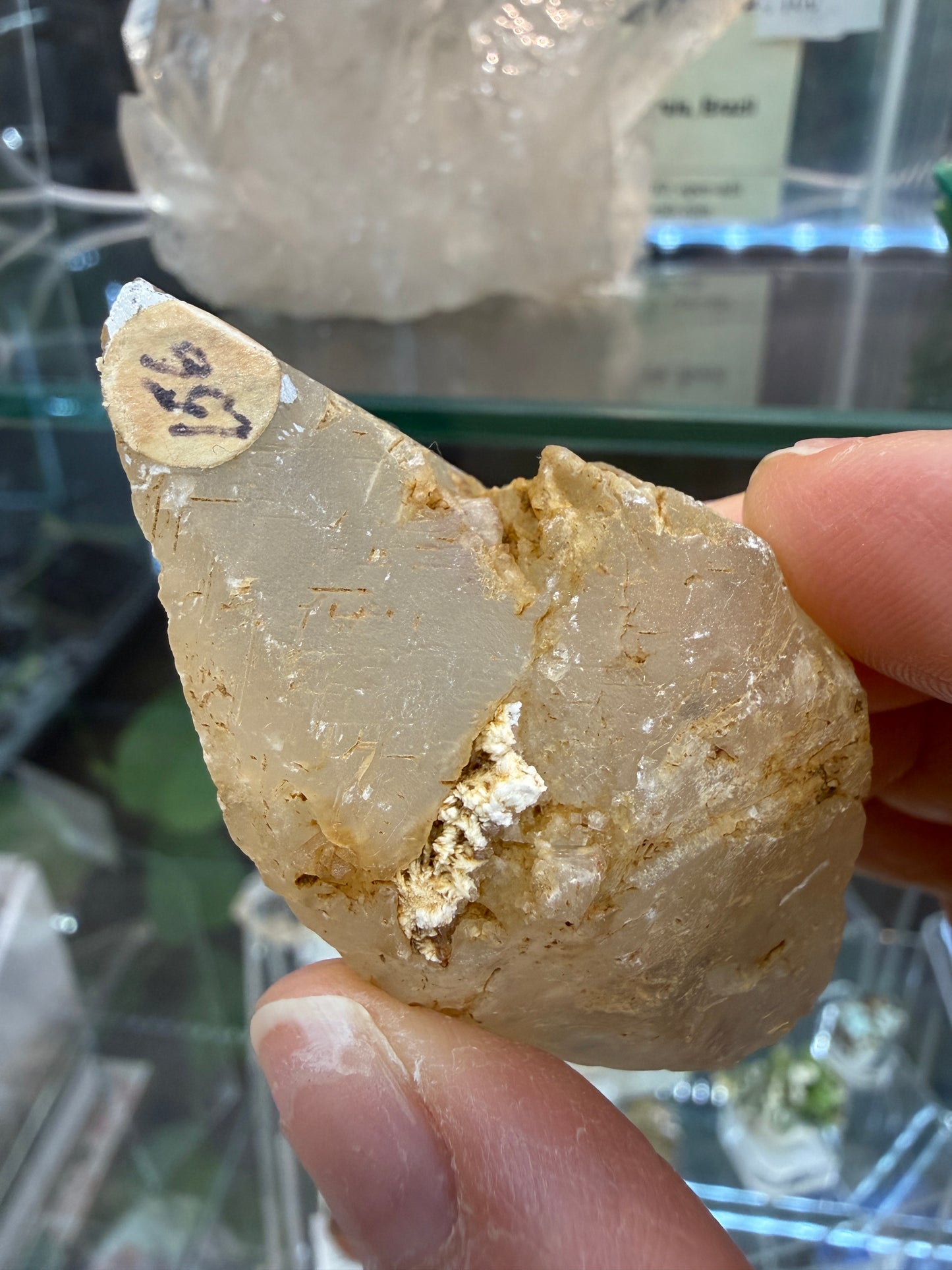 Calcite- Joplin Field, Jasper County, Missouri, USA