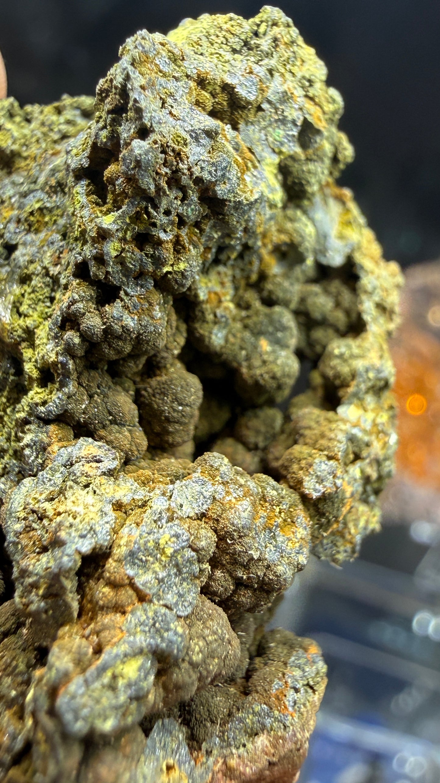 Mottramite- Tsumeb Mine, Oshikoto Region, Namibia
