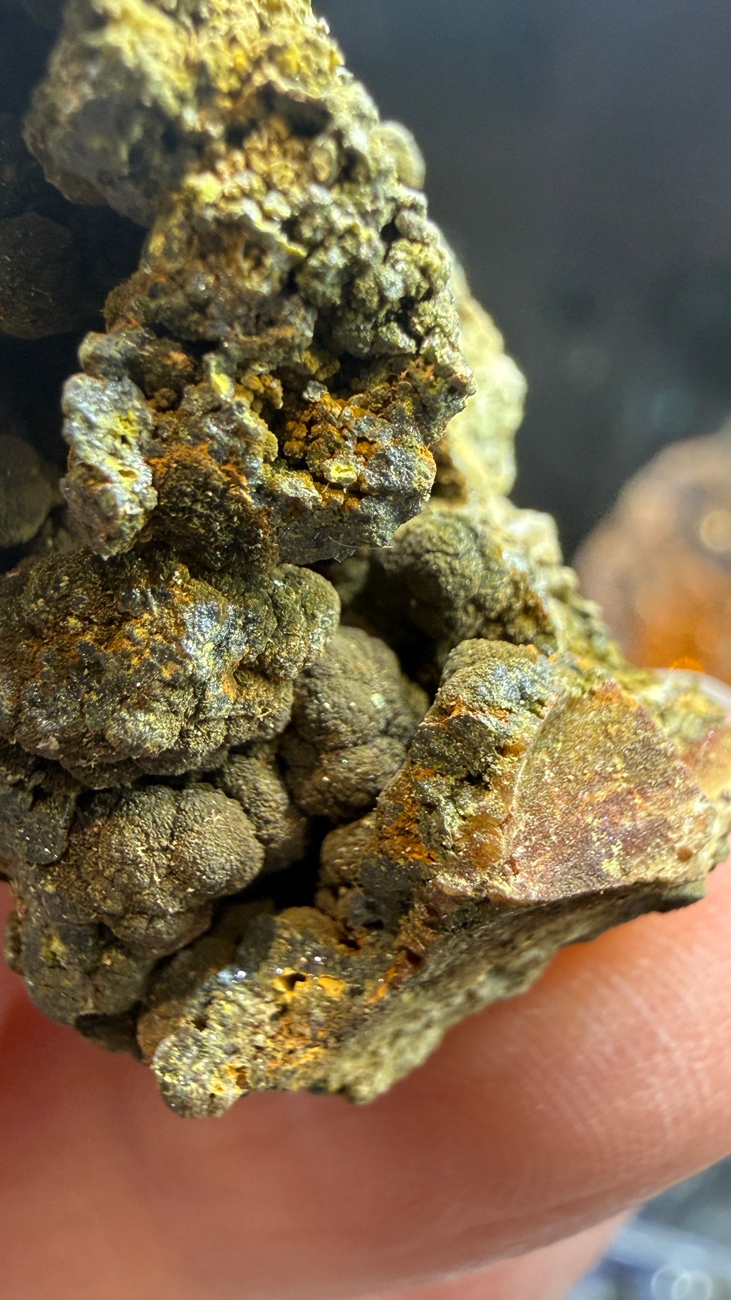 Mottramite- Tsumeb Mine, Oshikoto Region, Namibia