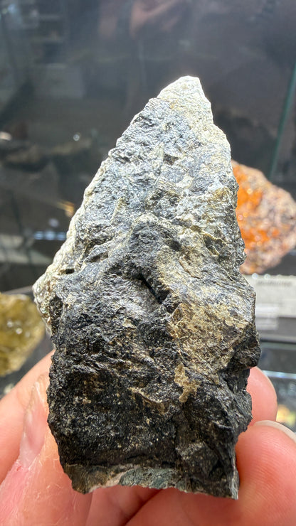 Prehnite, Quartz- Upper New Street Quarry, Paterson, Passaic County, New Jersey, USA