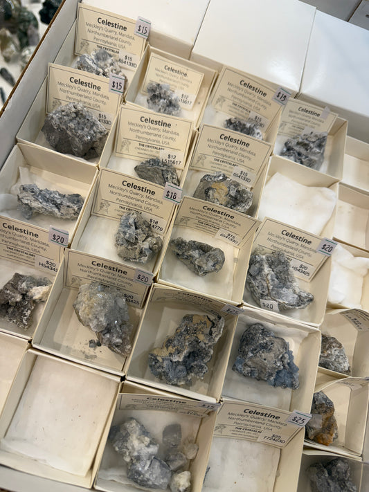 Celestine- Meckley's Quarry, Pennsylvania, USA- RANDOM PICK