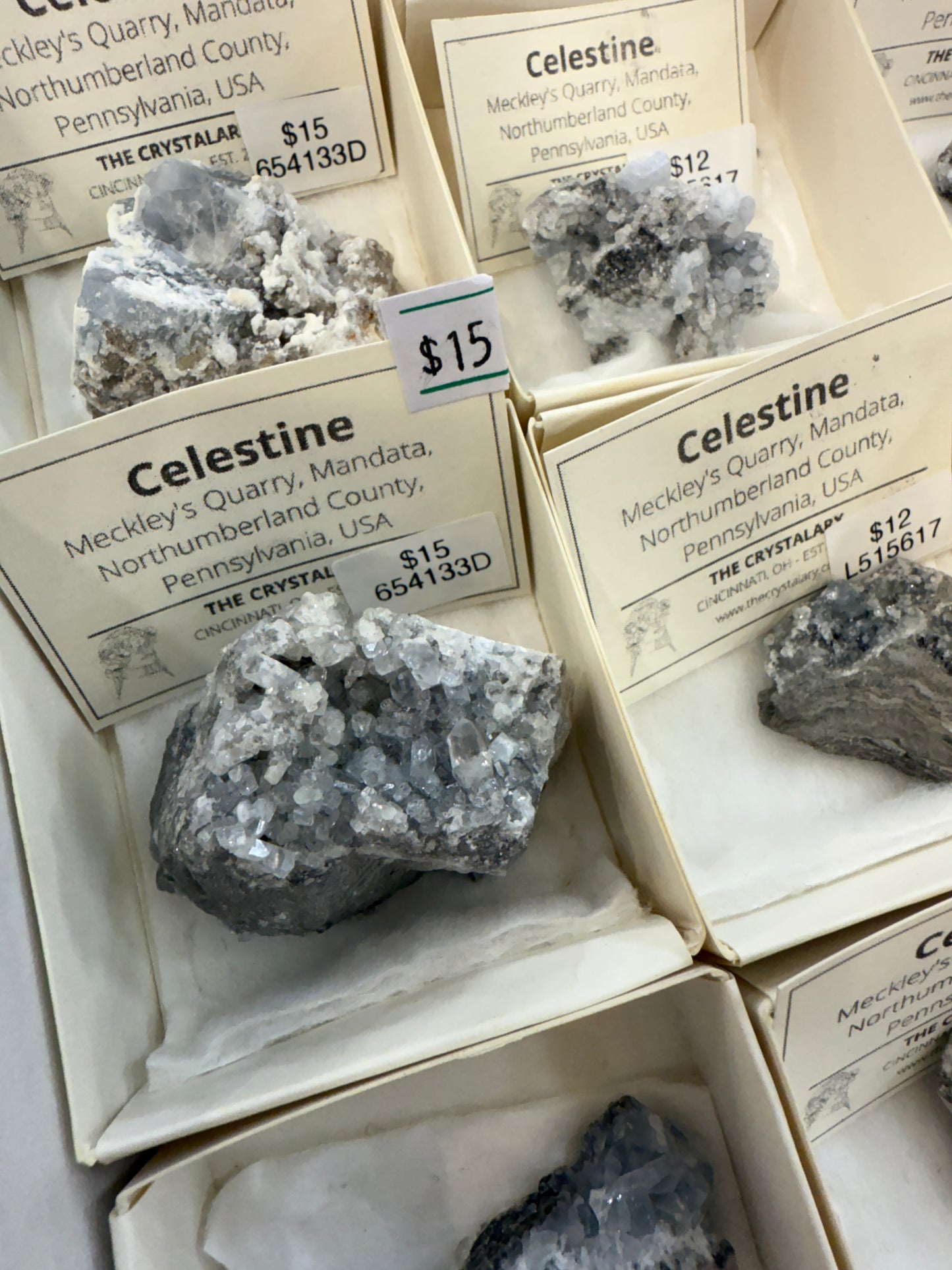 Celestine- Meckley's Quarry, Pennsylvania, USA- RANDOM PICK