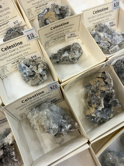 Celestine- Meckley's Quarry, Pennsylvania, USA- RANDOM PICK