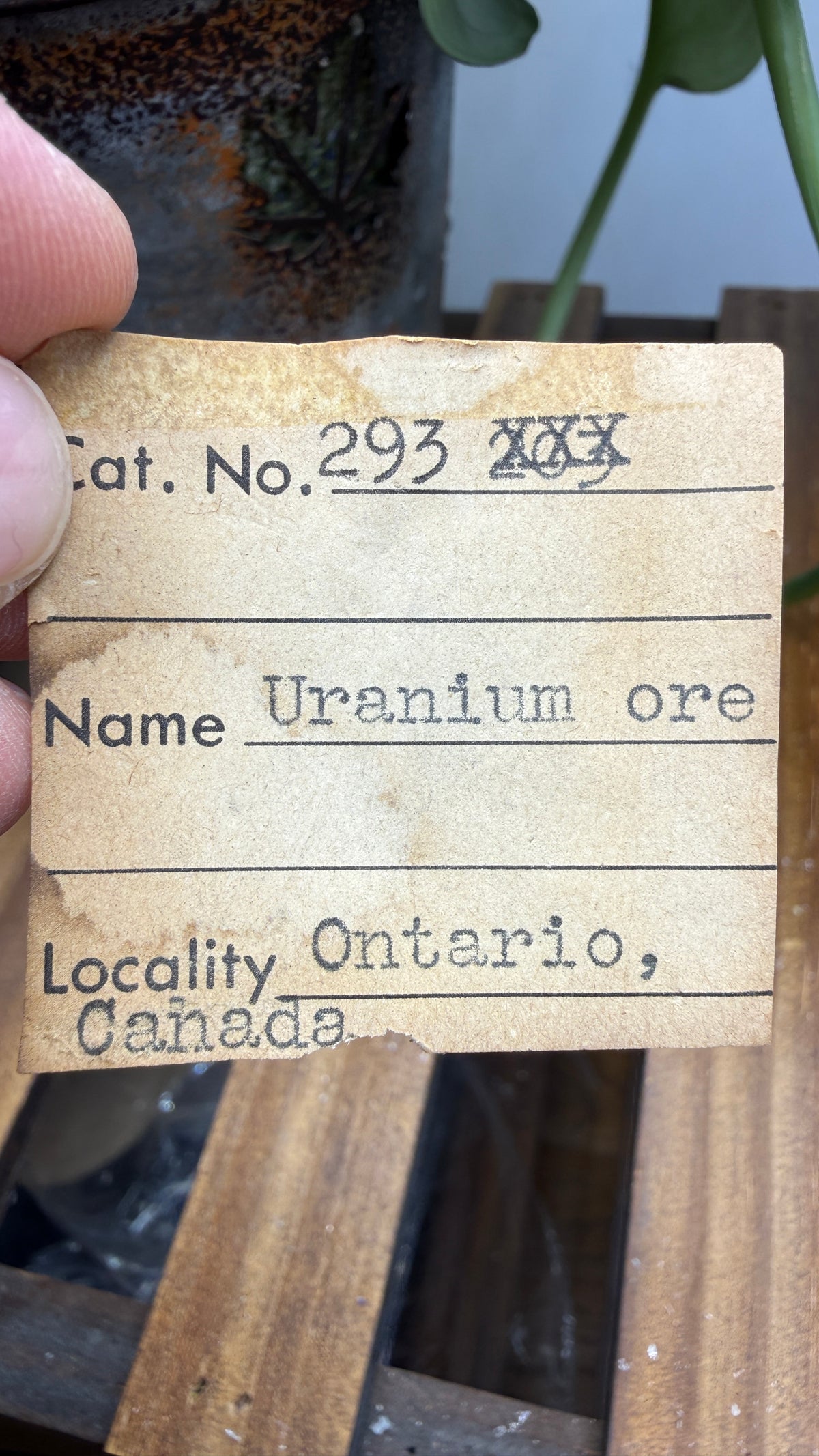Uranium Ore– Ontario, Canada