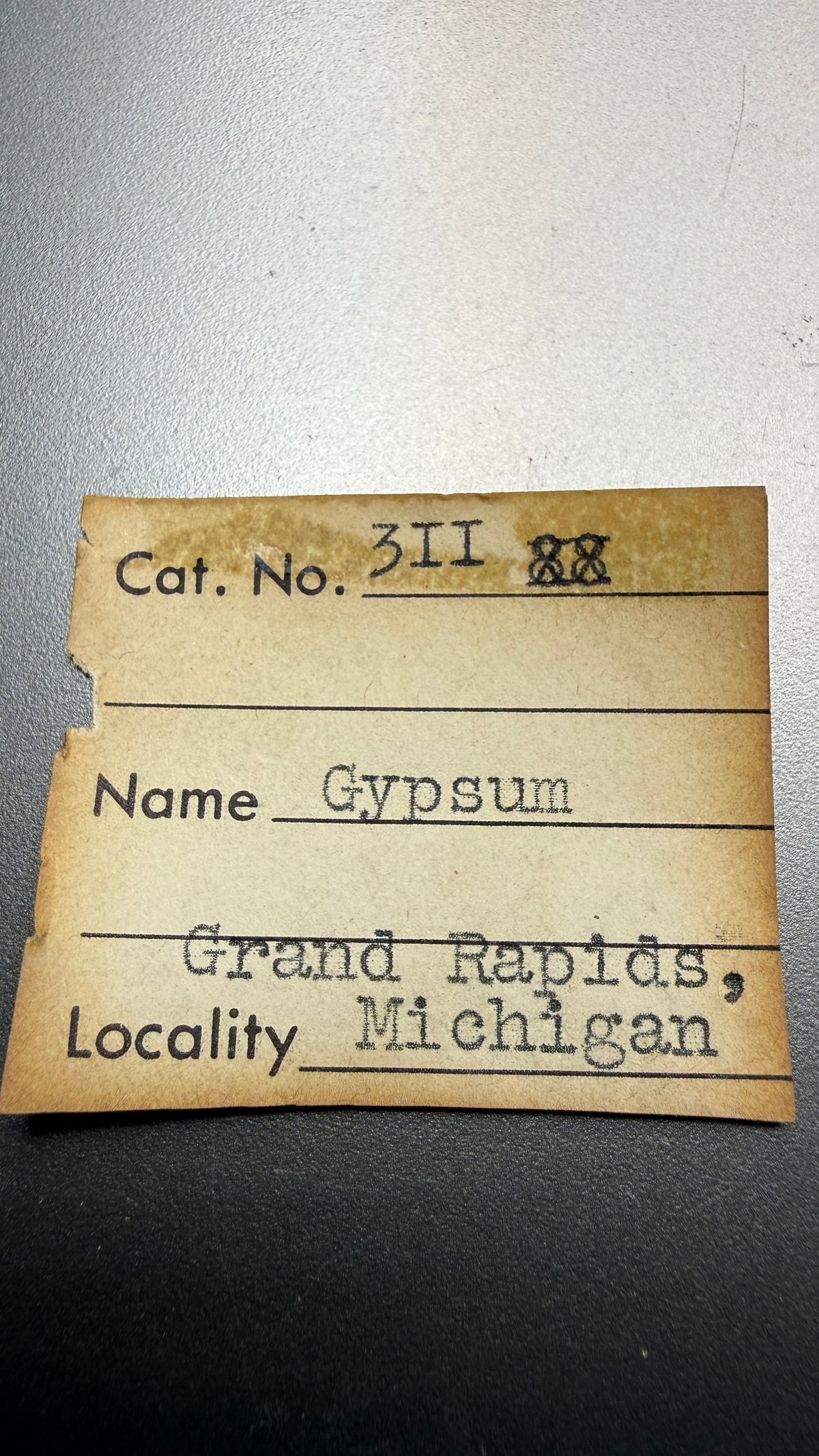 Gypsum- Grand Rapids, Kent County, Michigan, USA