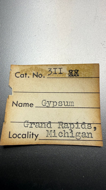 Gypsum- Grand Rapids, Kent County, Michigan, USA