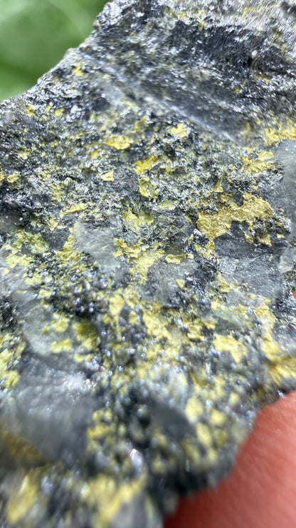 Molybdenite & Ferrimolybdite- Alta, Salt Lake County, Utah, USA