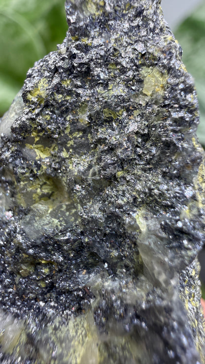 Molybdenite & Ferrimolybdite- Alta, Salt Lake County, Utah, USA