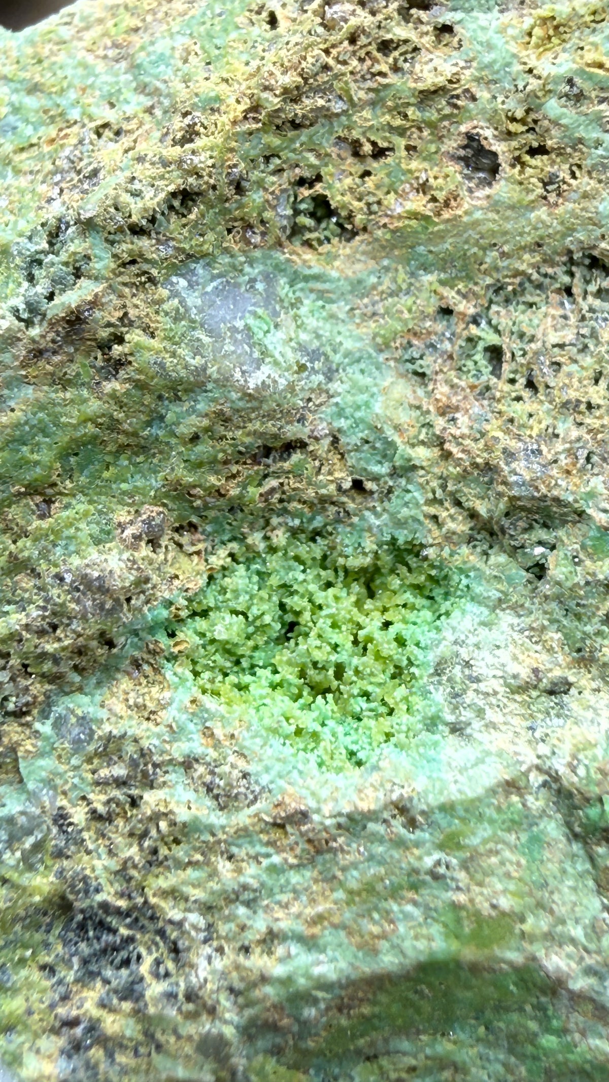 Pyromorphite- Tsumeb Mine, Tsumeb, Oshikoto Region, Namibia