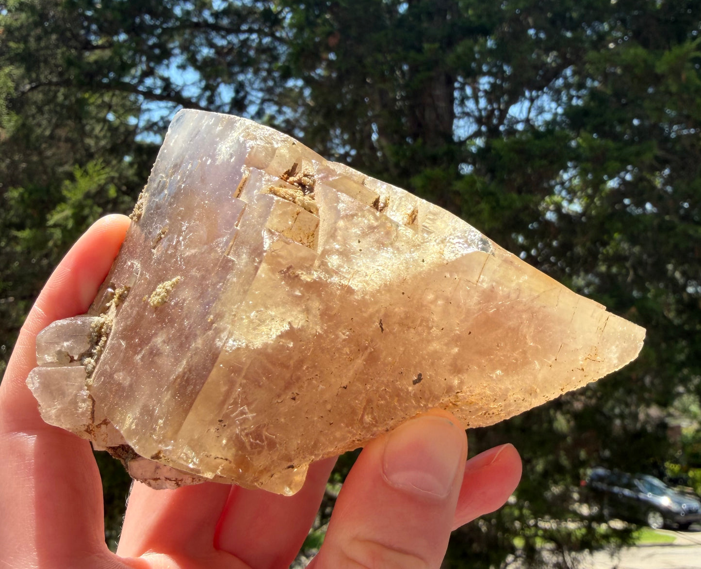 Fluorite - Chebka sidi Said, Midelt Province, Drâa-Tafilalet Region - Morocco