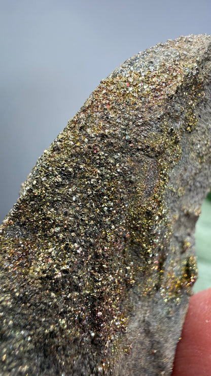 Rainbow Pyrite- Volga River, Ulyanovsk Oblast, Russia