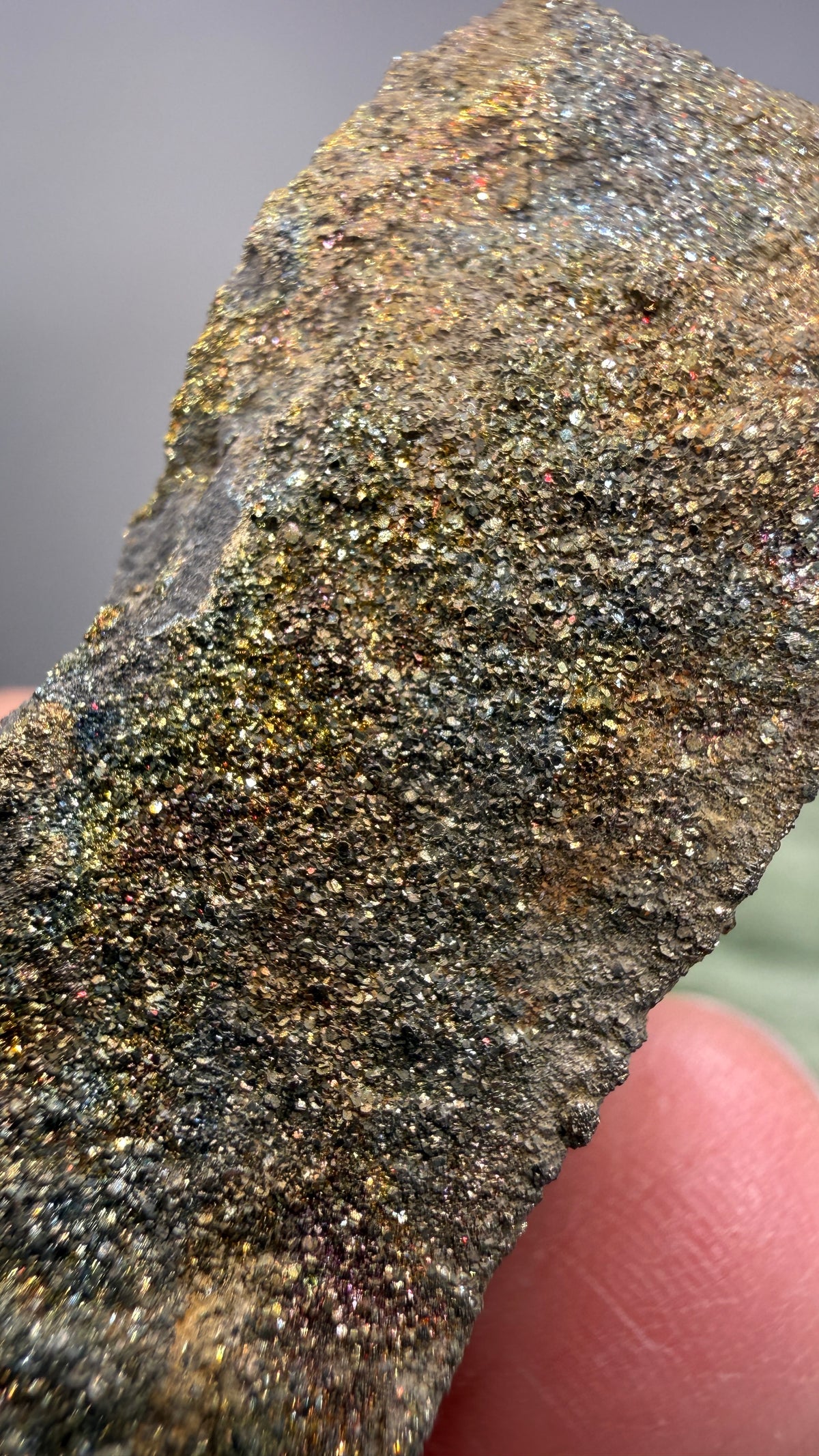 Rainbow Pyrite- Volga River, Ulyanovsk Oblast, Russia
