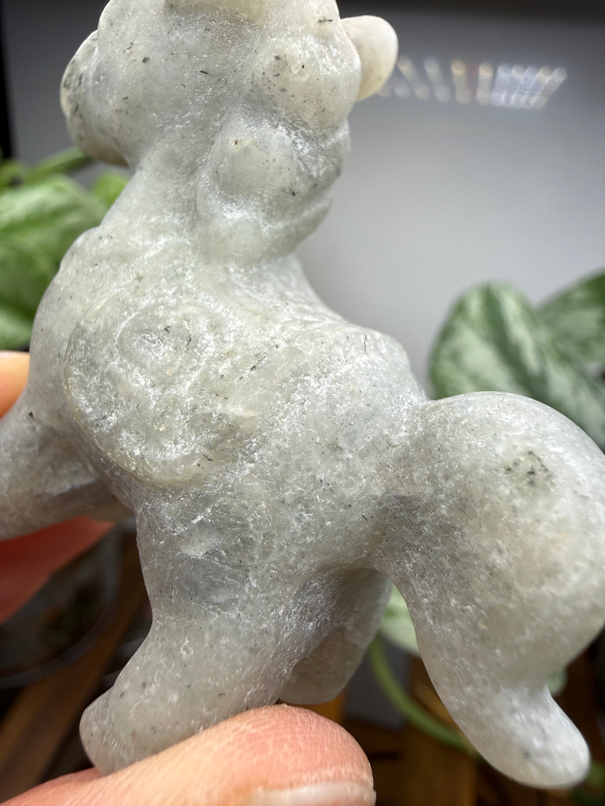 Labradorite Horse Crystal Carving- 2.3 inches