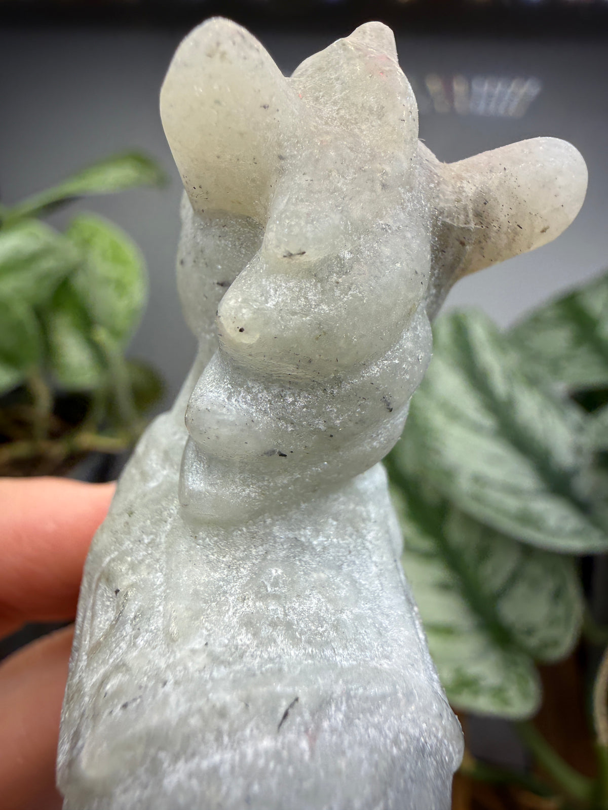 Labradorite Horse Crystal Carving- 2.3 inches
