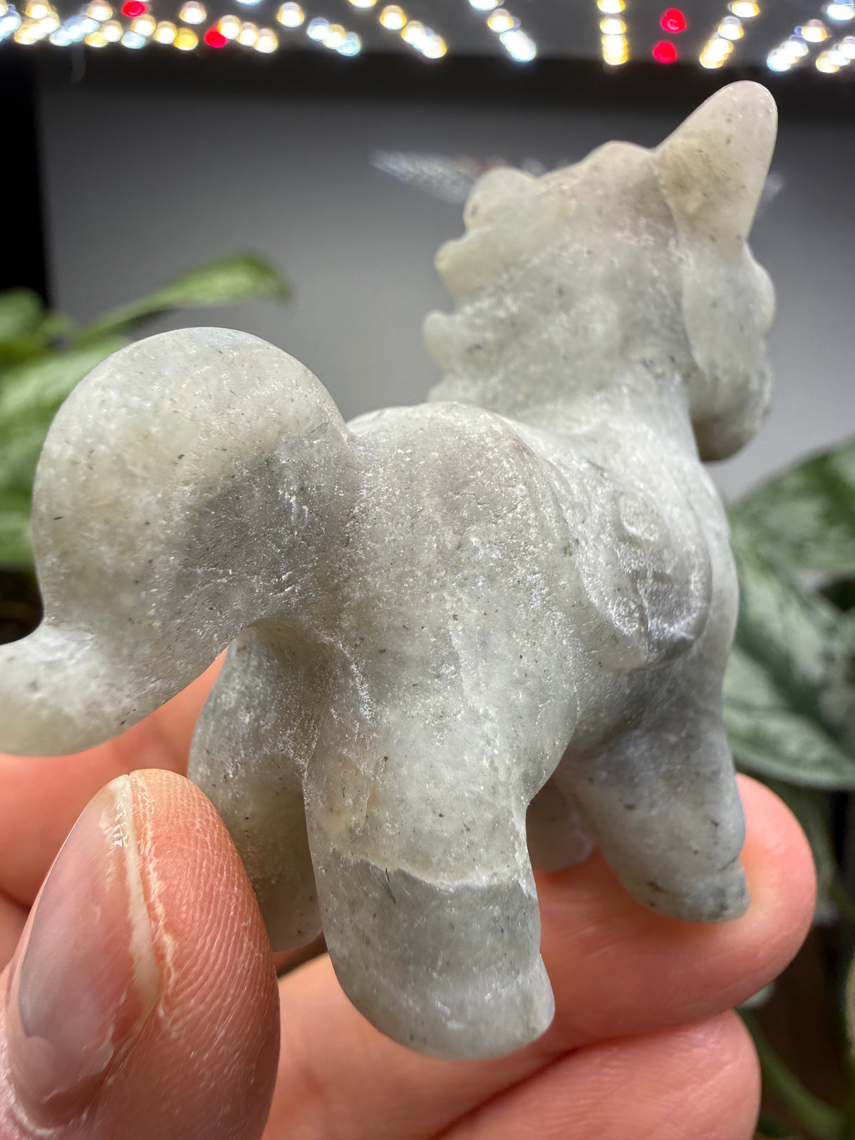 Labradorite Horse Crystal Carving- 2.3 inches