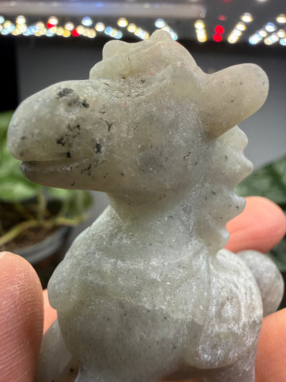 Labradorite Horse Crystal Carving- 2.3 inches