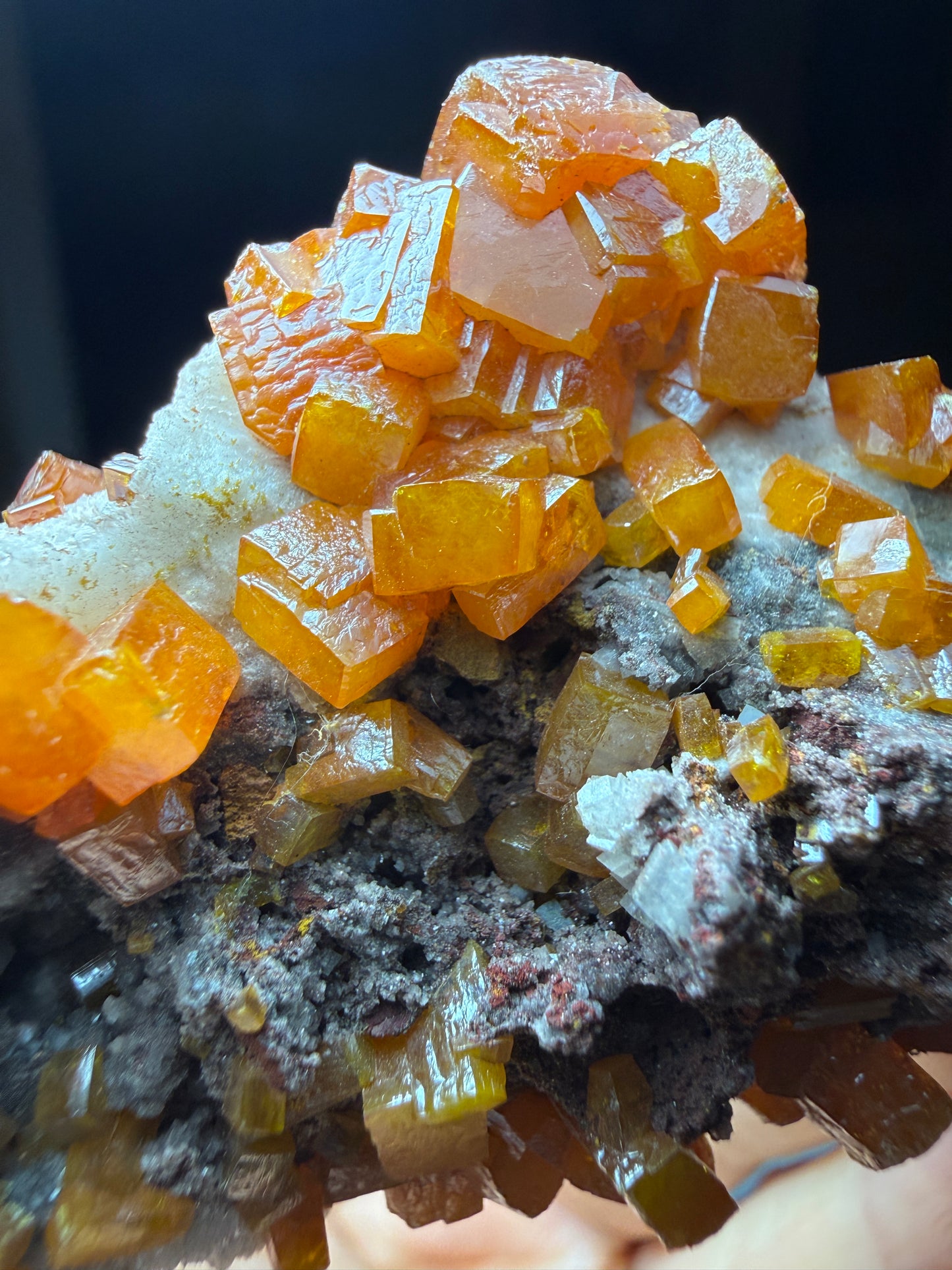 Wulfenite- Los Lamentos Mountains, Ahumada Municipality, Chihuahua, Mexico