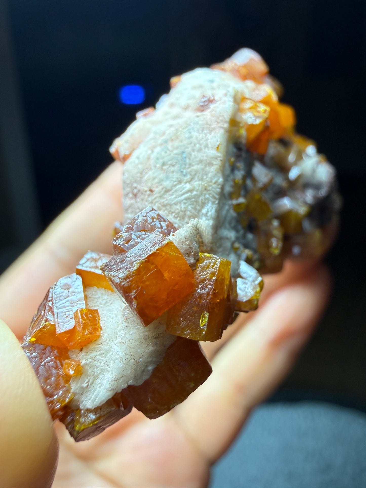 Wulfenite- Los Lamentos Mountains, Ahumada Municipality, Chihuahua, Mexico
