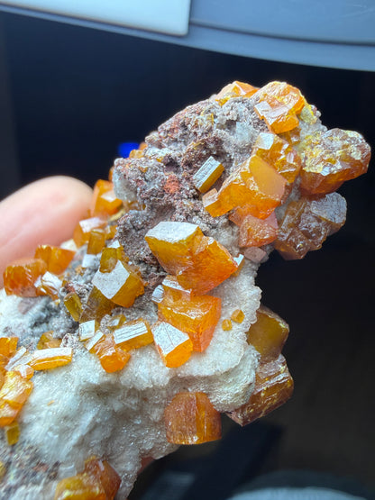 Wulfenite- Los Lamentos Mountains, Ahumada Municipality, Chihuahua, Mexico