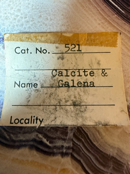 Calcite, Galena- Viburnum Trend Mining District, Missouri, USA