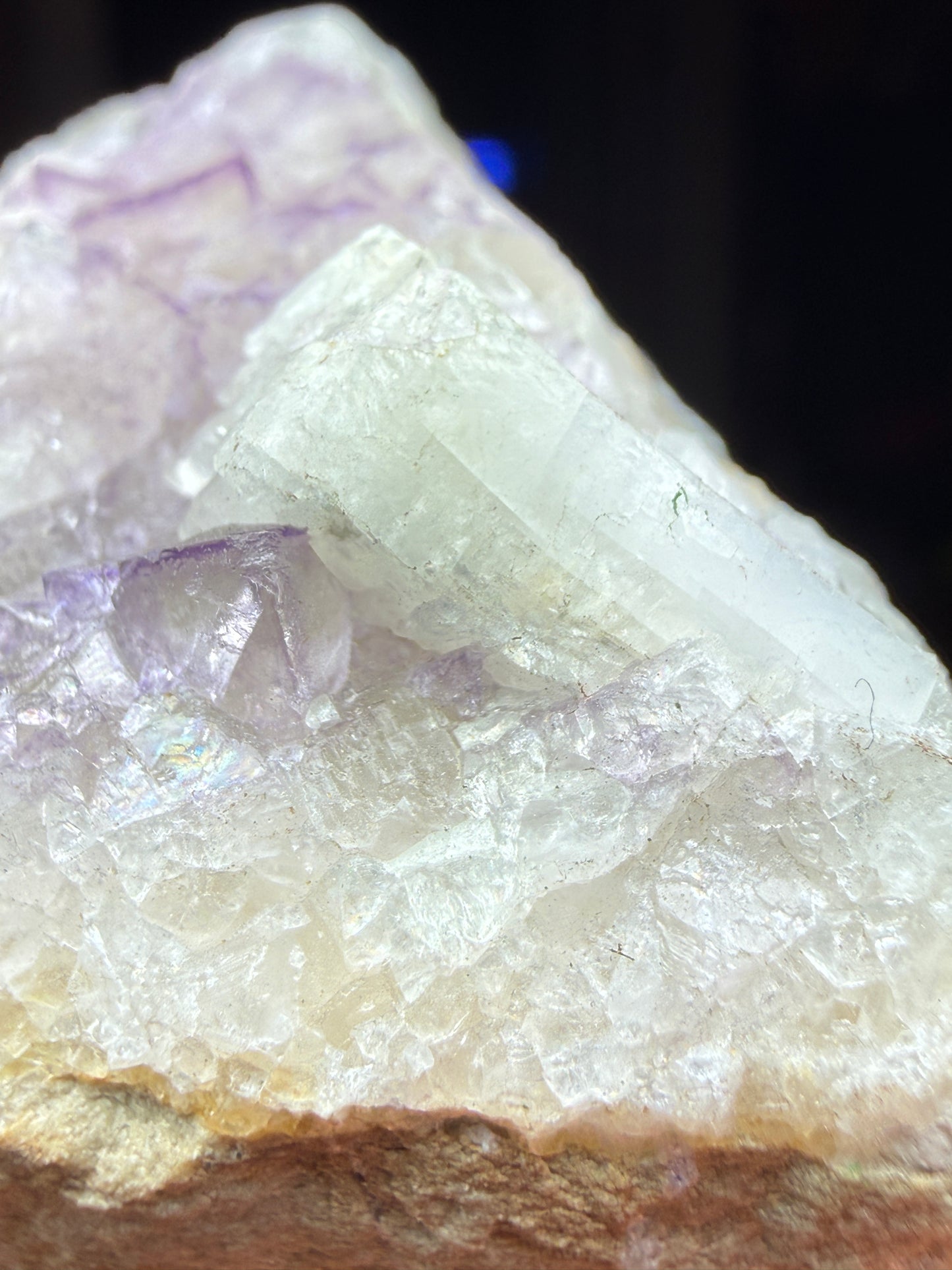 Fluorite, Baryte- Mundy's Landing, Woodford County, Kentucky, USA