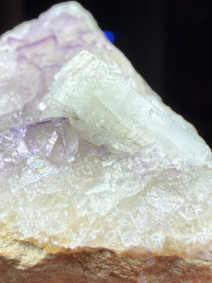 Fluorite, Baryte- Mundy's Landing, Woodford County, Kentucky, USA