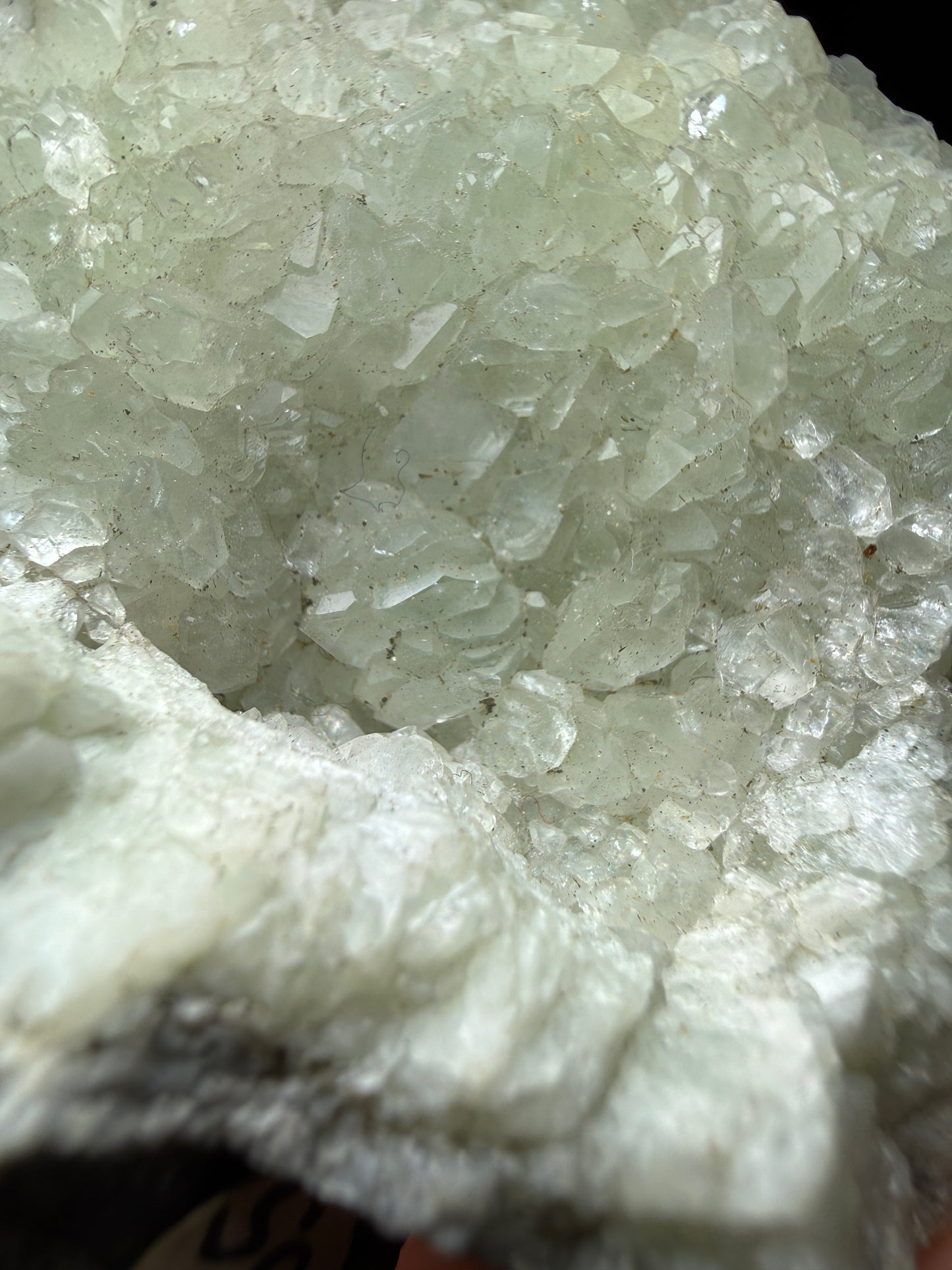 Datolite- Upper New Street Quarry, Paterson, Passaic County, New Jersey, USA