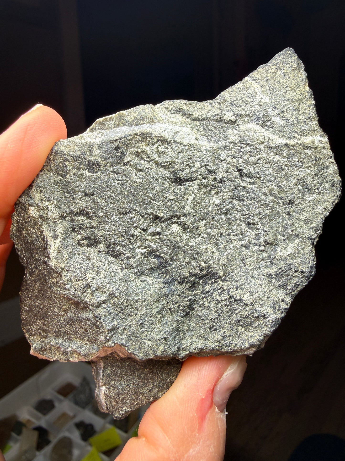 Datolite- Upper New Street Quarry, Paterson, Passaic County, New Jersey, USA