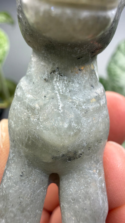 Labradorite Horse Crystal Carving- 2.3 inches