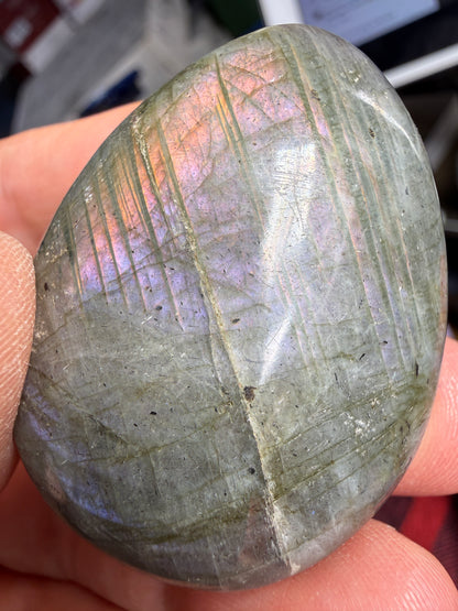 Labradorite Palm Stone