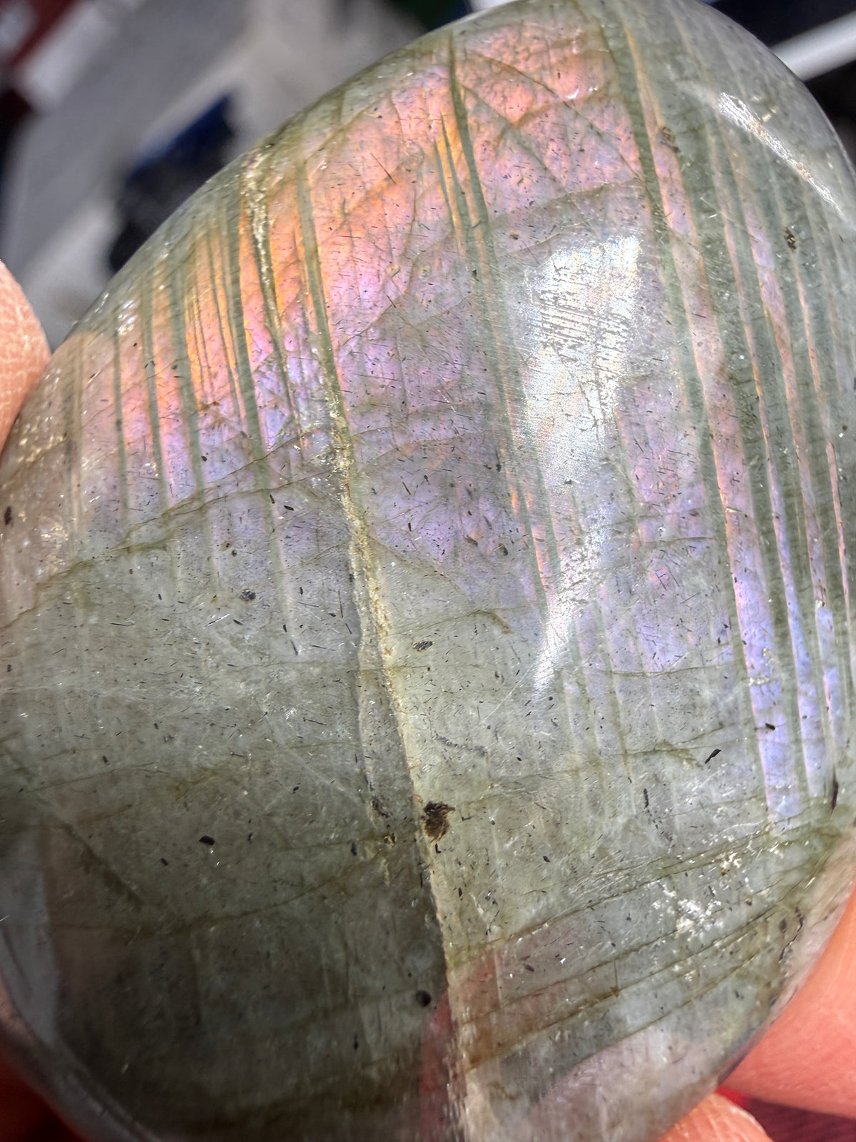 Labradorite Palm Stone