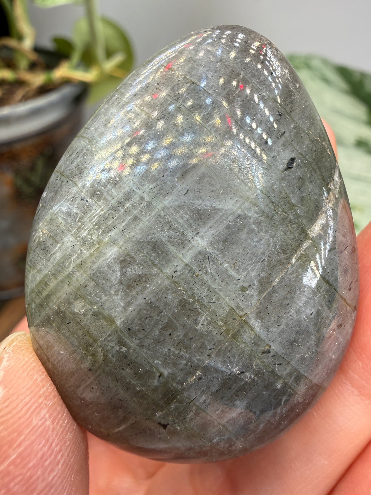 Labradorite Palm Stone
