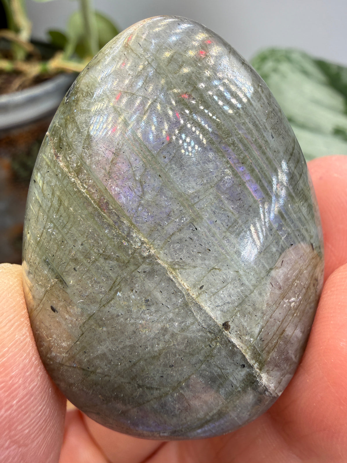 Labradorite Palm Stone