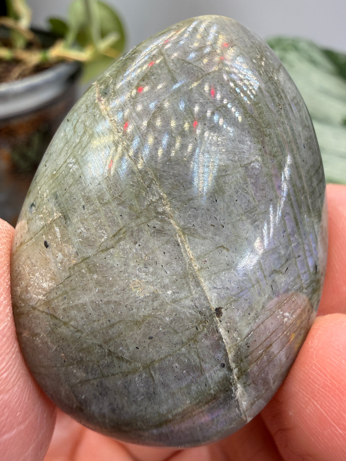 Labradorite Palm Stone