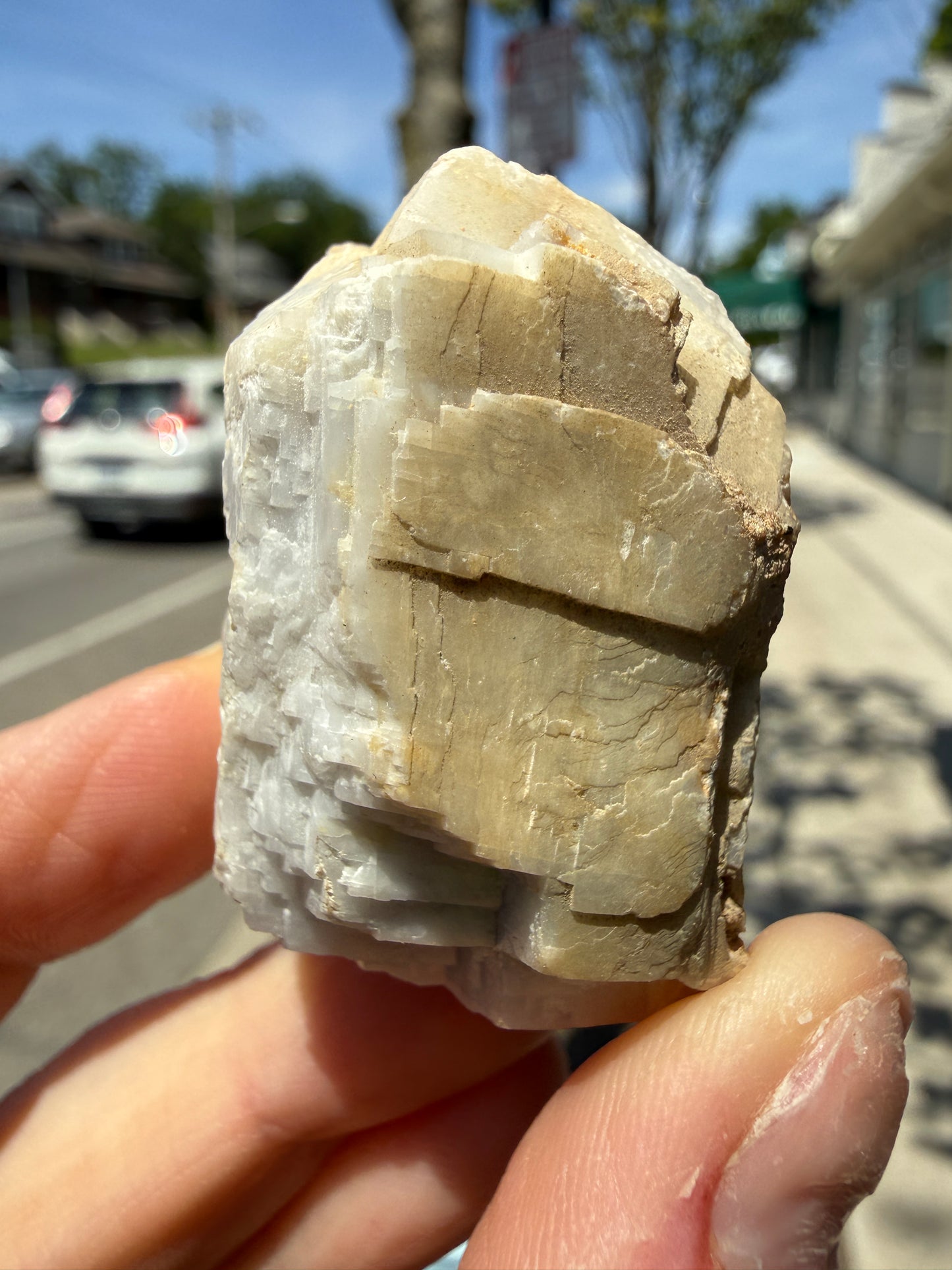 Ankerite (Likely Ferroan Dolomite**)- Butte Mining District, Silver Bow County, Montana, USA